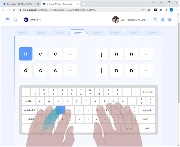 Picture 2 of How to practice 10-finger typing online