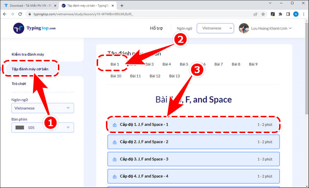 Picture 5 of How to practice 10-finger typing online