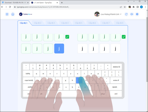 Picture 7 of How to practice 10-finger typing online