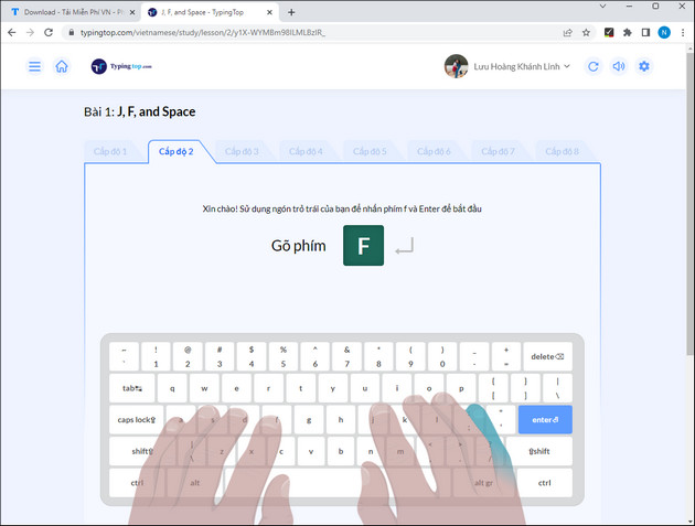 Picture 9 of How to practice 10-finger typing online