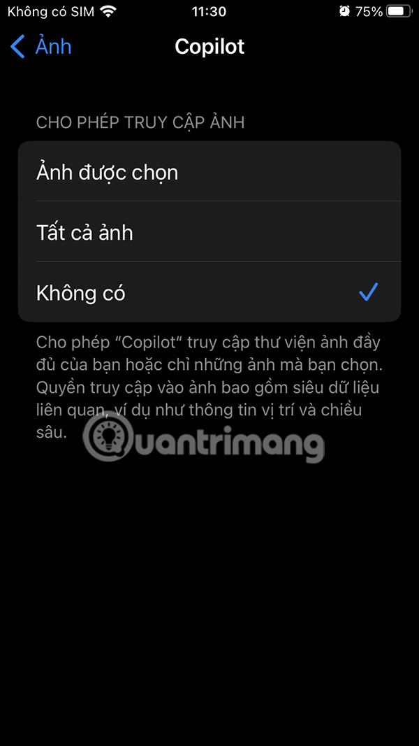 How to prevent apps from accessing private photos Picture 4