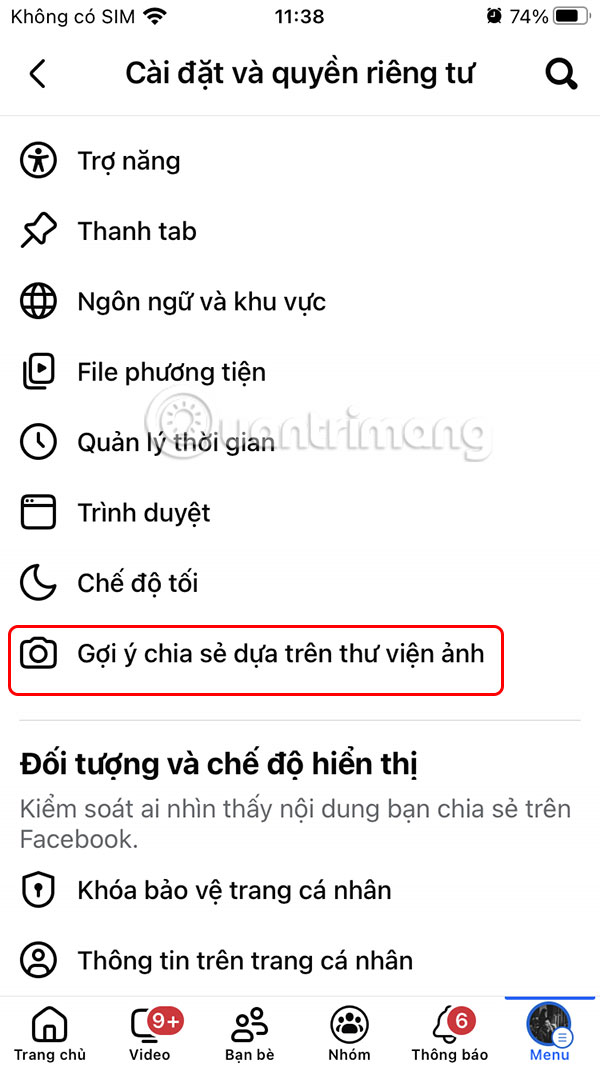 How to prevent apps from accessing private photos Picture 6
