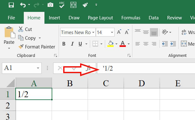 How to stop Excel from automatically formatting as a date Picture 2