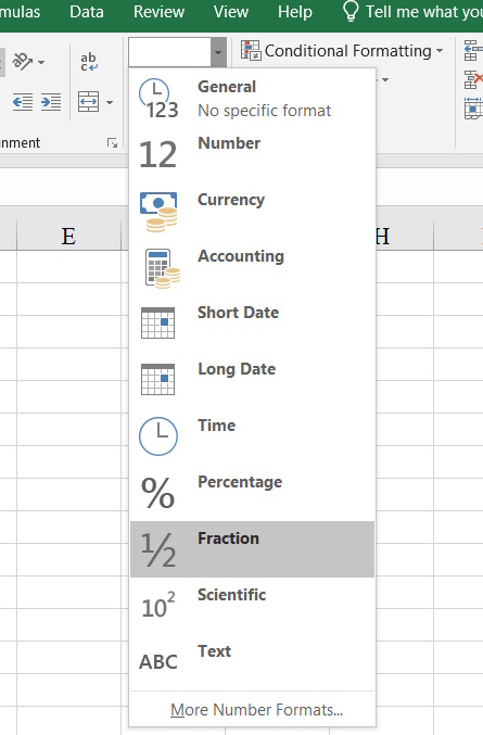 How to stop Excel from automatically formatting as a date Picture 3