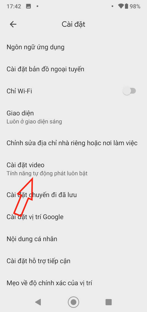 How to prevent Google Maps from automatically playing videos. Picture 3