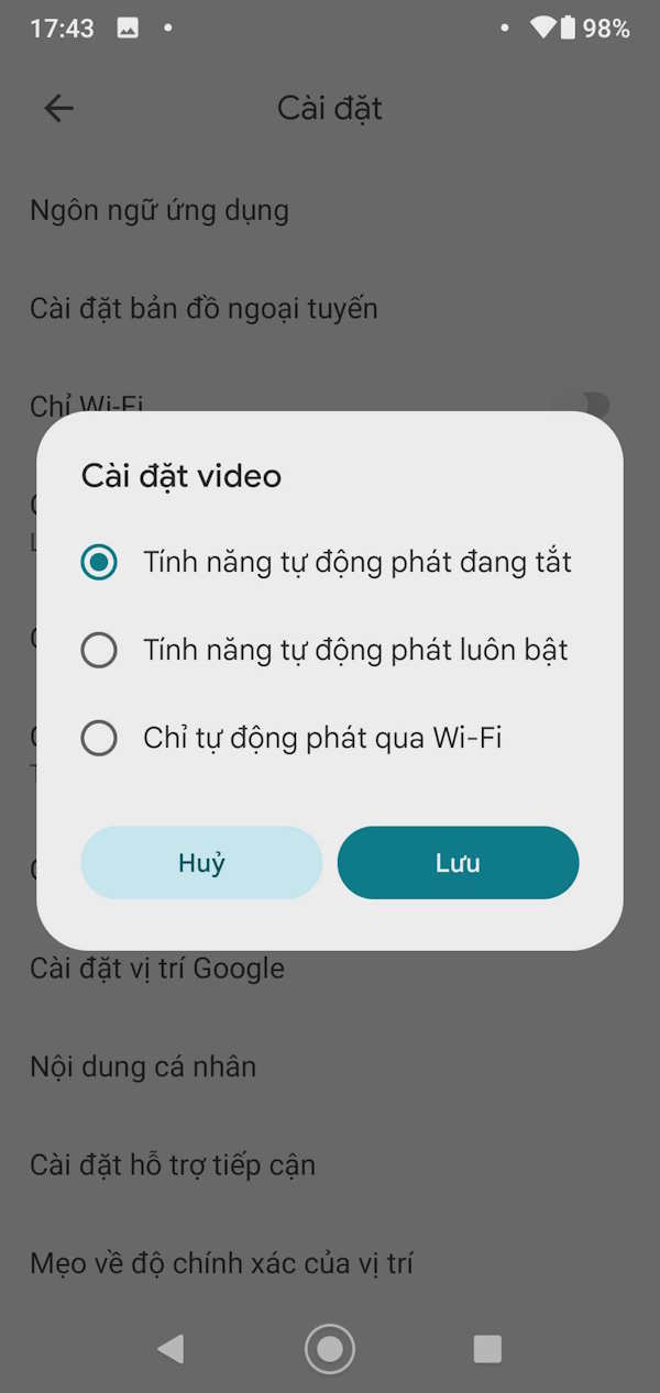 How to prevent Google Maps from automatically playing videos. Picture 5
