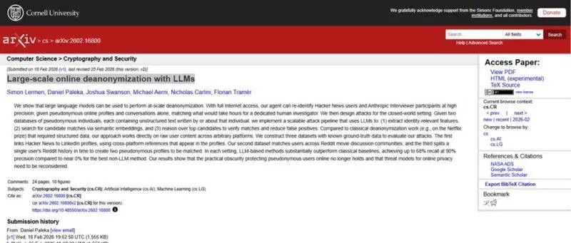 How to prevent your identity from being revealed by LLMs. Picture 1