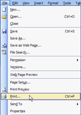Picture 8 of How to print a document in Word without errors, easily.