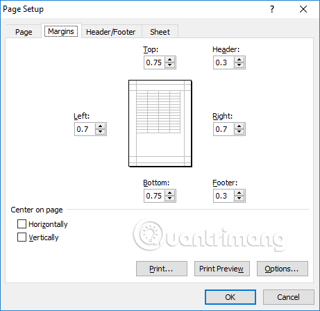 How to print Excel on 1 A4 page - Display full content on 1 page Picture 10