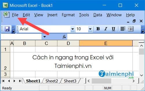 How to print horizontally in Word Excel all versions Picture 14