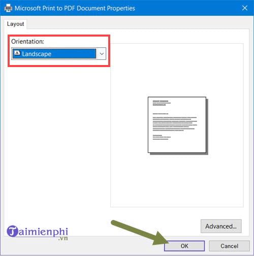 How to print horizontally in Word Excel all versions Picture 17
