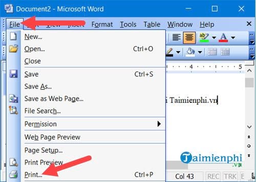 How to print horizontally in Word Excel all versions Picture 7
