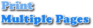 How to print multiple pages on one sheet of paper in Word 2010, 2013 Picture 1