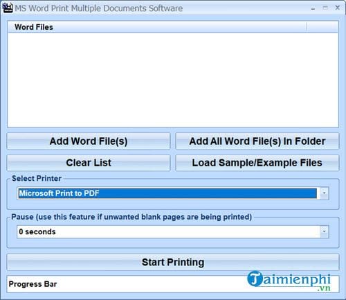 How to print multiple Word files at once on your computer Picture 5