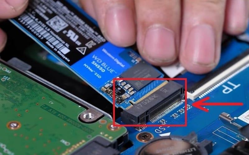 Picture 3 of How to properly install an SSD hard drive in your laptop at home.