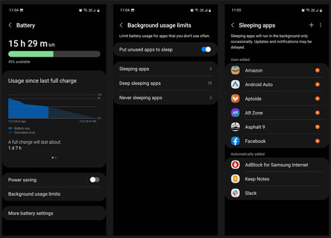 How to put apps to sleep on Samsung phones to save battery Picture 1