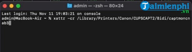 Picture 23 of How to quickly and easily install a Canon 2900 printer on a Macbook.