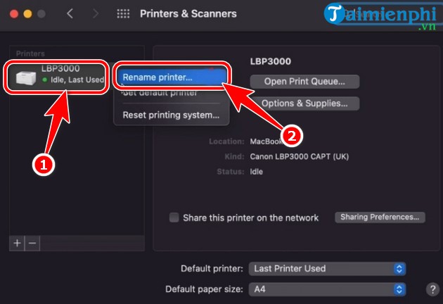 Picture 29 of How to quickly and easily install a Canon 2900 printer on a Macbook.