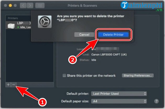 Picture 5 of How to quickly and easily install a Canon 2900 printer on a Macbook.
