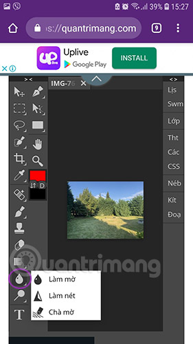 How to quickly blur photos online Picture 3