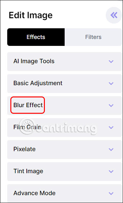 How to quickly blur photos online Picture 8