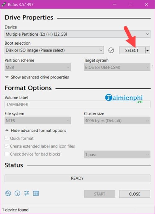 Picture 2 of How to quickly create a UEFI bootable USB using Rufus