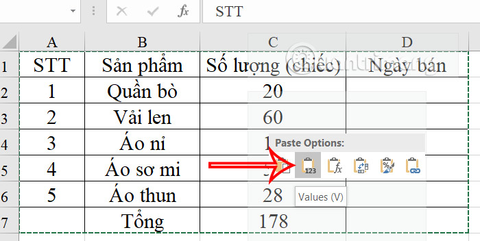 Picture 2 of How to quickly delete formulas in Excel - Keep the results or delete the results