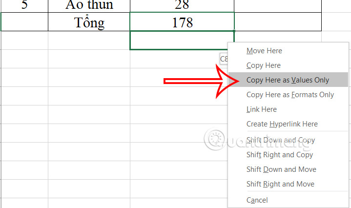 Picture 4 of How to quickly delete formulas in Excel - Keep the results or delete the results