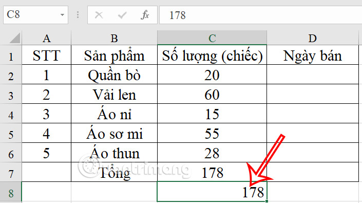 Picture 5 of How to quickly delete formulas in Excel - Keep the results or delete the results