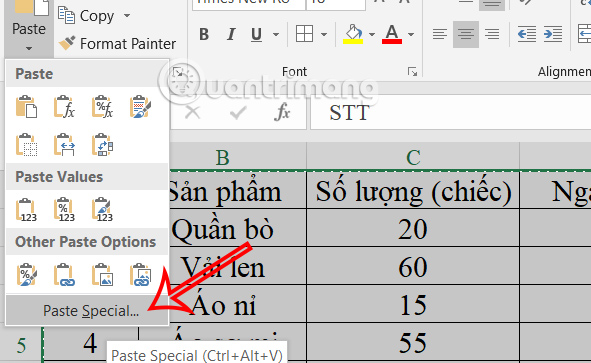 Picture 6 of How to quickly delete formulas in Excel - Keep the results or delete the results