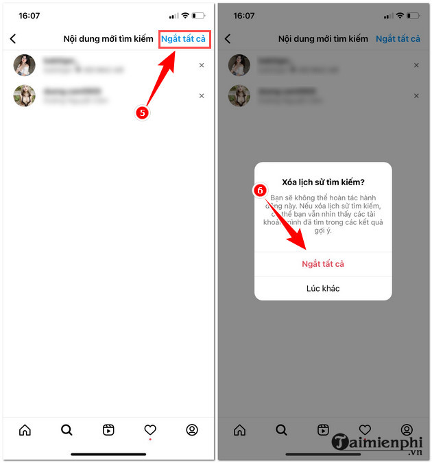 Picture 4 of How to quickly delete Instagram search history