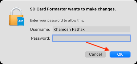 Picture 10 of How to quickly format an SD card on a Mac