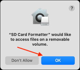 Picture 11 of How to quickly format an SD card on a Mac