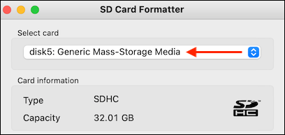Picture 7 of How to quickly format an SD card on a Mac