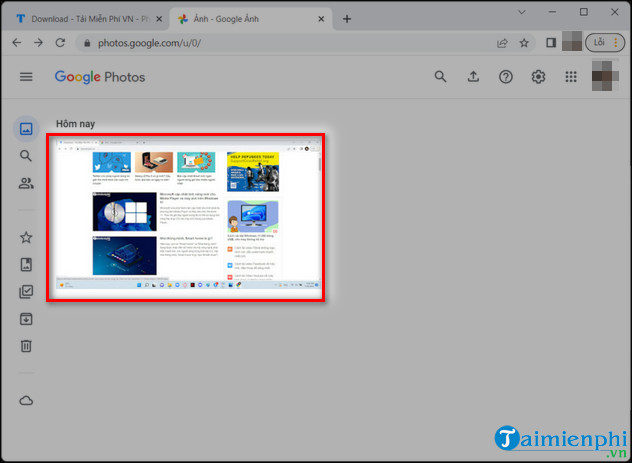 How to quickly hide photos on Google Photos, not allowing them to be displayed Picture 3