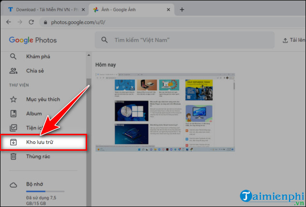 How to quickly hide photos on Google Photos, not allowing them to be displayed Picture 4