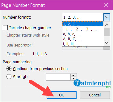 Picture 14 of How to quickly number pages in Word 2010, 2013, 2016, and 2019