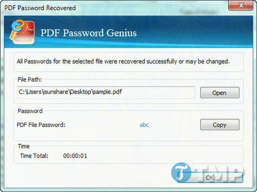 Picture 2 of How to quickly open a PDF file when you've forgotten the password.