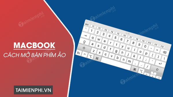 Picture 1 of How to quickly open the virtual keyboard on a Macbook