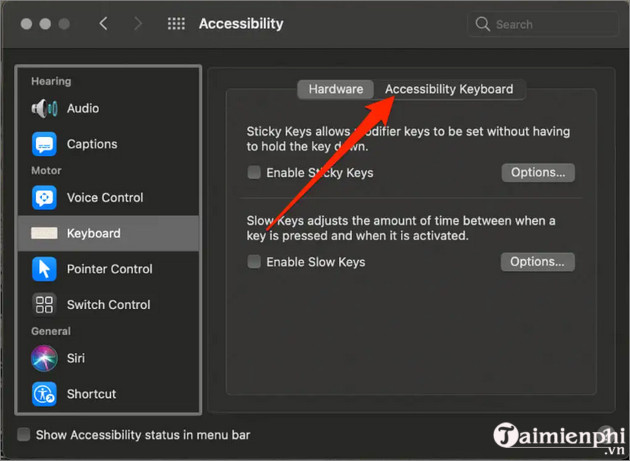 Picture 5 of How to quickly open the virtual keyboard on a Macbook