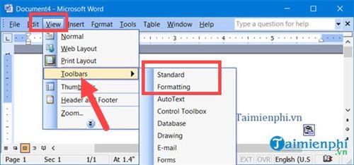 How to quickly show lost toolbars in Word Picture 16
