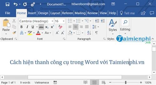 How to quickly show lost toolbars in Word Picture 3
