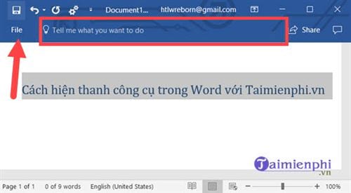 How to quickly show lost toolbars in Word Picture 4