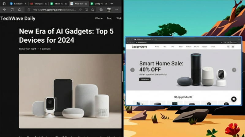 images 8 of How to quickly split the screen on a Windows 10, 11, and macOS laptop.