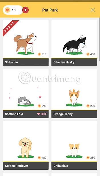 How to raise pets on your phone screen with Hellopet Picture 5