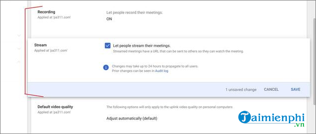 Picture 3 of How to record a meeting on Google Meet and LiveStream on the app.