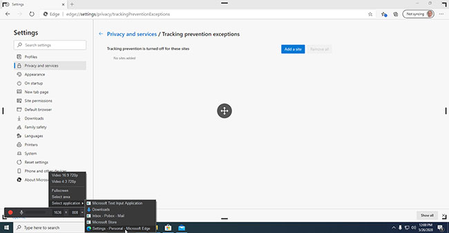 How to record Asus laptop screen simply and quickly Picture 3