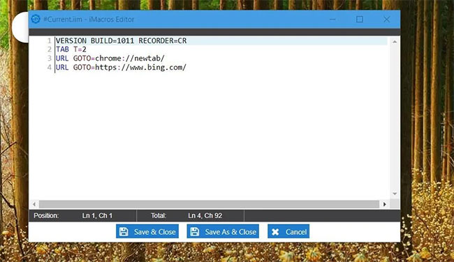 How to record macros in Google Chrome Picture 3