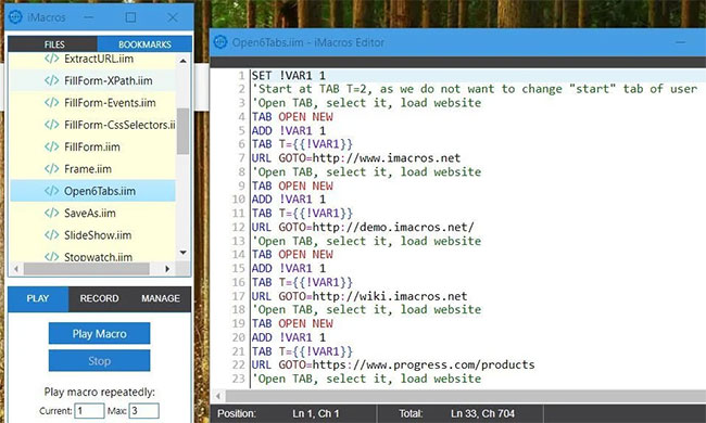 How to record macros in Google Chrome Picture 5