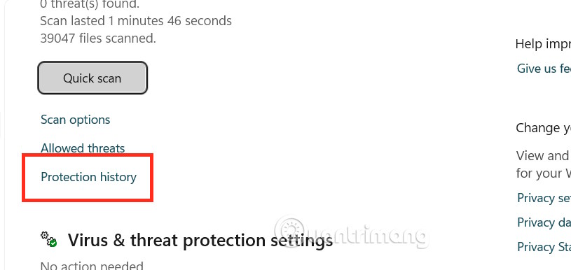 How to restore files quarantined by Windows Defender Picture 3